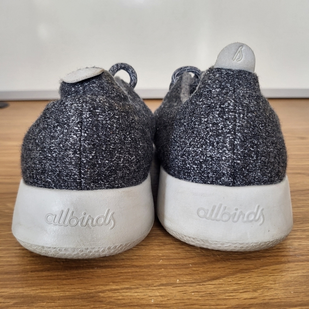 Allbirds Womens Casual Gray Knit Lightweight Sneakers Size 11 - Picture 7 of 10
